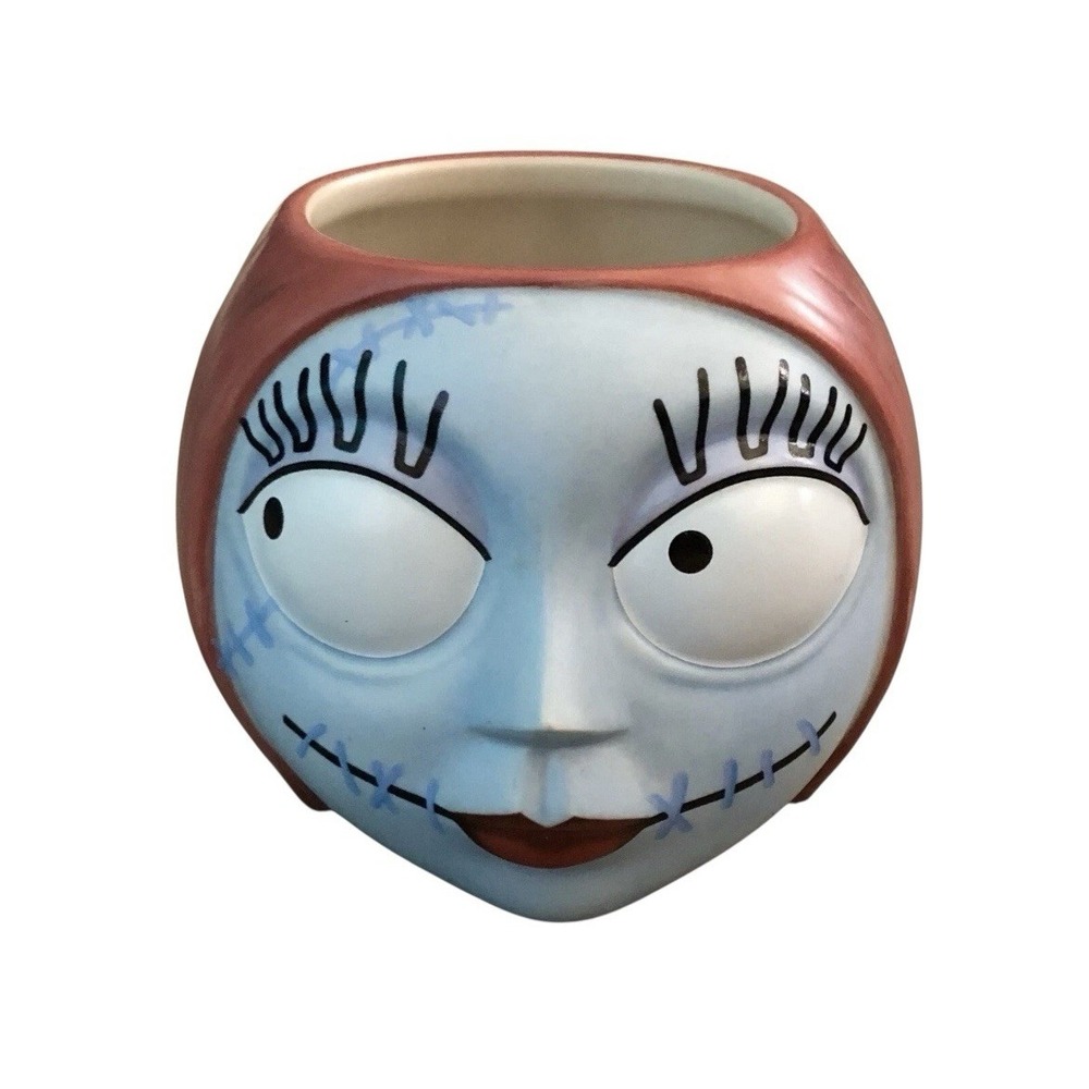 Disney Nightmare Before Christmas‎ Sally Mug  Figural Head Coffee Halloween